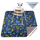 ChicMoments 59 Babies Highchair Splat Mat, Toddlers Christmas Non-Slip Floor Mat, Splash Spill Mess Mat for Drawing & Painti