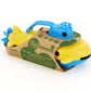 Green Toys Submarine - BPA, Phthalate Free Blue Watercraft with Spinning Rear Propeller Made from Recycled Materials. Safe Toys