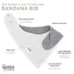 Parker Baby Co. Bandana Drool (Pack of 4) Baby Bibs for Girls - Blush Set