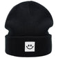 55Cube Baby Beanie 0-6 Months Black