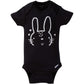 Gerber Baby 8-Pack Short Sleeve Onesies Bodysuits, Pink Bunny, 0-3 Months
