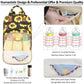 Tenot Diaper Bag Backpack For Women Large Capacity, Baby Bag With Insulated Pockets Multifunctional Diaper Bags For Baby Girl Bo