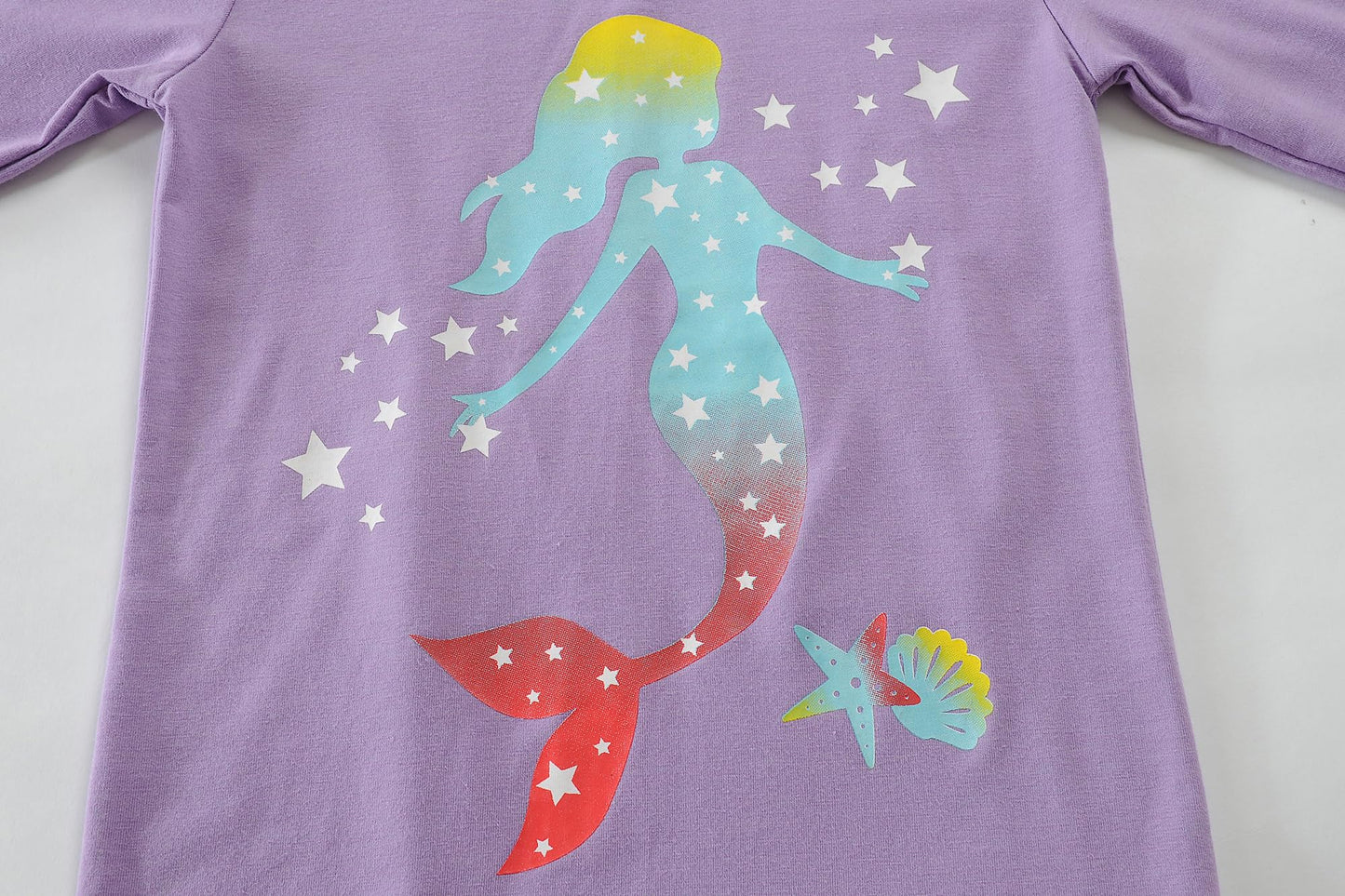 Little Girls Pajamas Long Sleeve Unicorn Pajama 100% Cotton Toddler Kids 2 Pcs Pjs Sets Cute Cat Sleepwear Shirts Size 2-7T