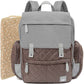Baby Diaper Bag Backpack With Waterproof Changing Pad Ideal For Mom And Dad,Large Multifunctional Nappy Changing And Travel Bag