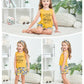 Hipea Toddler Baby Girl Outfits Flower Tops Sleeveless Vest Shorts Headband Summer Clothes Set(3-4T)