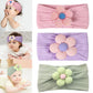 Babymoon Set Of 3 | Baby Stretchable Belt Flower Hairband For Baby Girl | Hair Accessories| Baby Headband For Girls | 06 Yrs, G