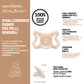 Suavinex Zero Zero Silicone Baby Pacifier W/Sx Pro Physiological Pacifier Nipple (-2-2M), 2Pk, Light