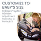 Britax Willow S Infant Car Seat with Alpine Base, ClickTight Technology, Rear Facing Car Seat with RightSize System, Graphite On