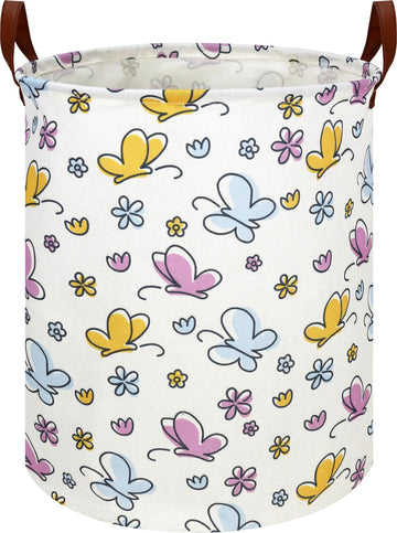 Ntaohamper Kids Laundry Hamper,Baby Laundry Basket,Collapsible Nursery Hamper,Waterproof Storage Bin,Clothes Organizer,Gift Bask