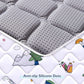 Vibe Bear High-Density Sponge Baby Playpen Mat,47X47 Inches Thicken One-Piece Infants Crawling Mat,Comfortable And Soft Baby Pla
