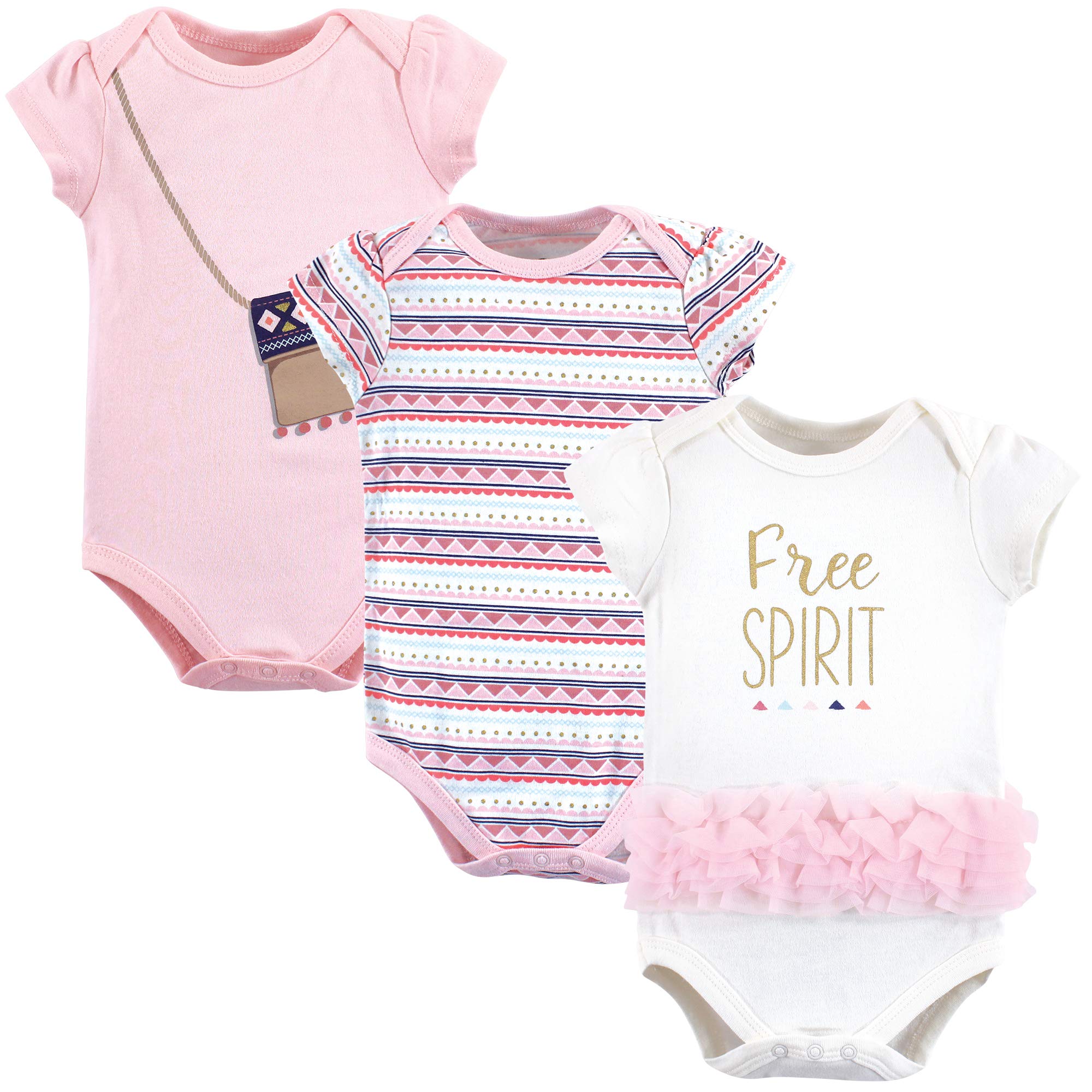 Little Treasure Unisex Baby Cotton Bodysuits, Free Spirit, 6-9 Months – Cutebaby WBBAPB07PCZFHHF