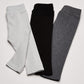 Hudson Baby Unisex Baby Cotton Pants and Leggings Black Gray, 3-6 Months