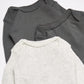 Carter'S Baby Girls 7-Pack Long-Sleeve Bodysuits T Shirt, Multi/Grey, Preemie Us