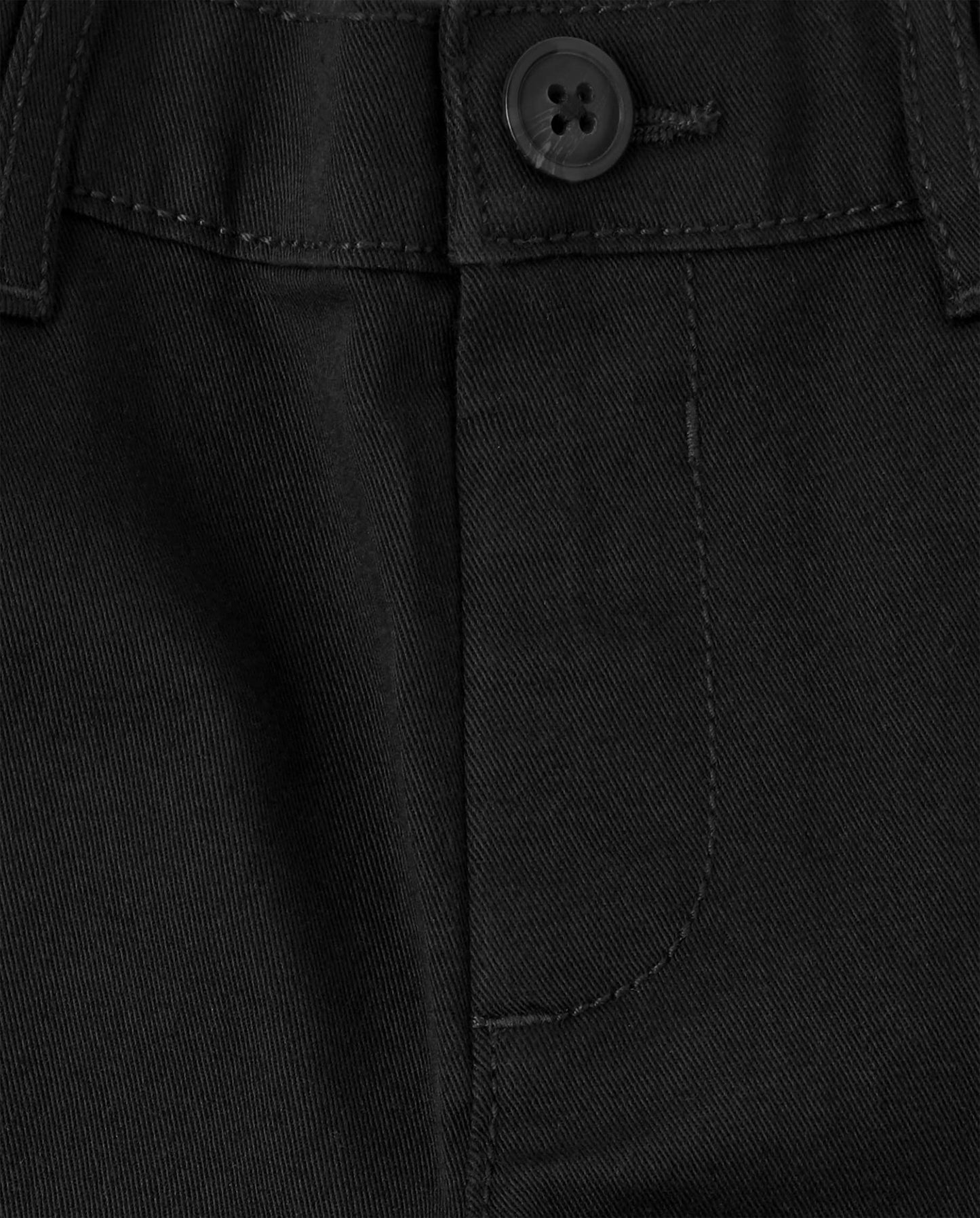 The Children'S Place Baby Boys' And Toddler Stretch Chino Pants, Black Single, 4T