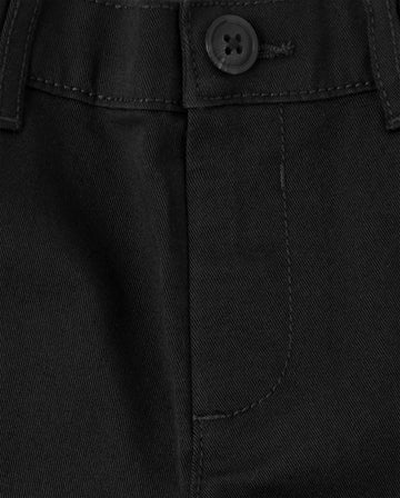 The Children'S Place Baby Boys' And Toddler Stretch Chino Pants, Black Single, 3T