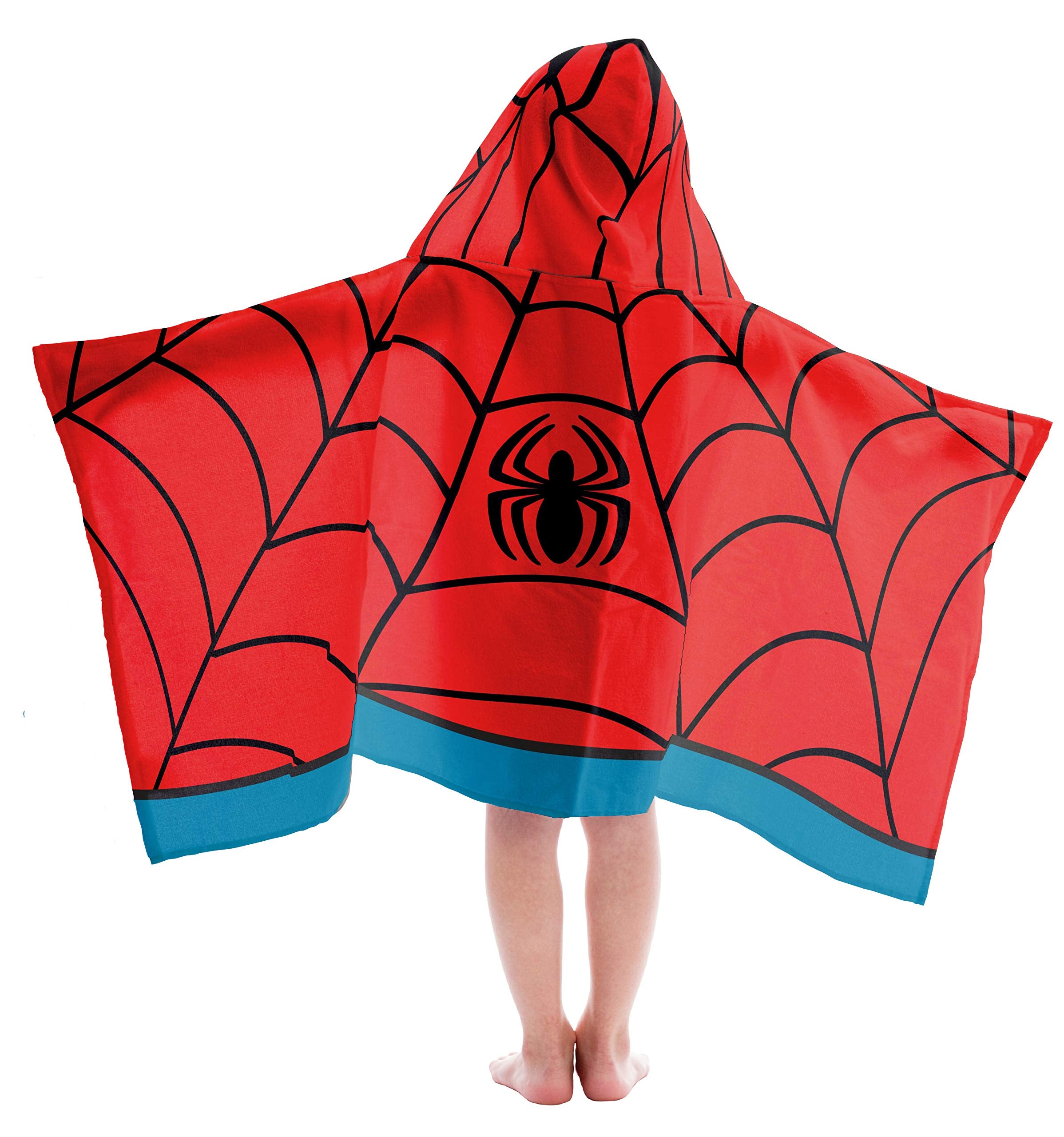 Jay Franco Kids Hooded Towel Avengers - Spiderman Red – WBCBBB07HJF6FGV