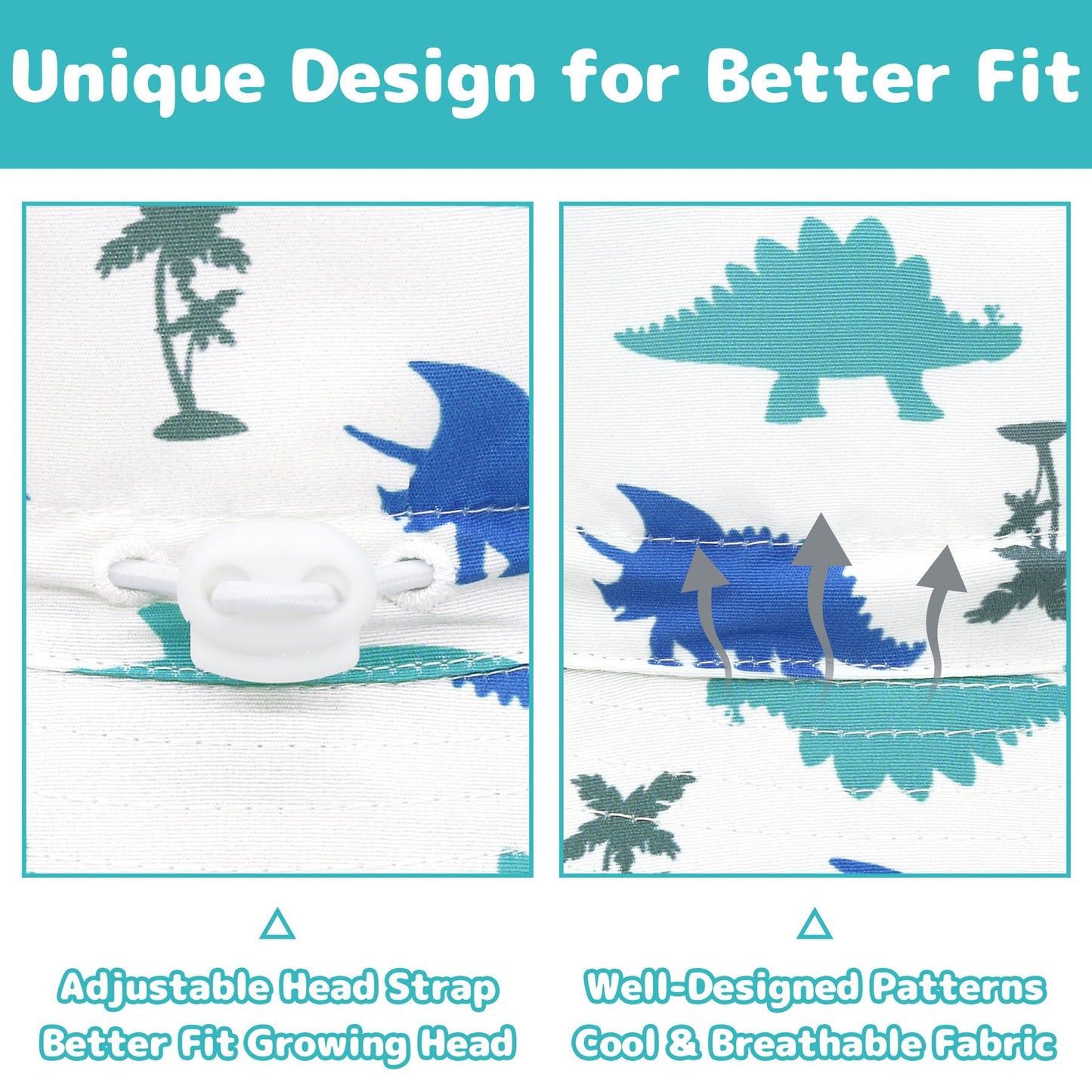 Toddler Sun Hat Toddler Beach Hat Toddler Boy Hat Toddler Hats Boys 2T-4T Toddler Swim Hat Toddler Bucket Hats For Boys