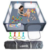 Baby Playpen 79x71 Inch Extra Large Playpen for Babies and Toddlers Baby Playard with Zipper Gates Safety Fence Play Pen Play Ya