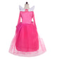 Dressy Daisy Girls' Princess Dress Up Costume Birthday Halloween Christmas Fancy Party Outfit Size 3-4T Hot Pink, Style A