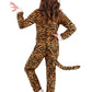 Girl'S Tigress Costume With Headband - Kid'S Tiger Jumpsuit - Child Jungle Cat Animal Halloween Costume Xl