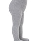 Stelle Toddler Girls Tights Baby Seamless Knit Thick Cotton Leggings Pantyhose(Infants/Kids/Childern)(Grey,S)
