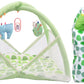 Toddylon Baby Bed New Born Baby Bedding Set Mattress | Carry Bag | Mosquito Net | Cotton | Baby Bed | Infants | Essentials (06 