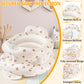 Inflatable Baby Seat For Babies 3-36 Months, Sit Up Chair Built In Air Pump Blow Up Infant Back Support Floor Seat For Bebe 3 Mo