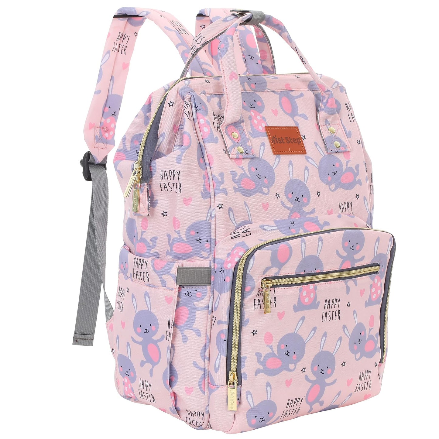 1St Step Smart And MultiFunctional Diaper Bag (Pink 3)