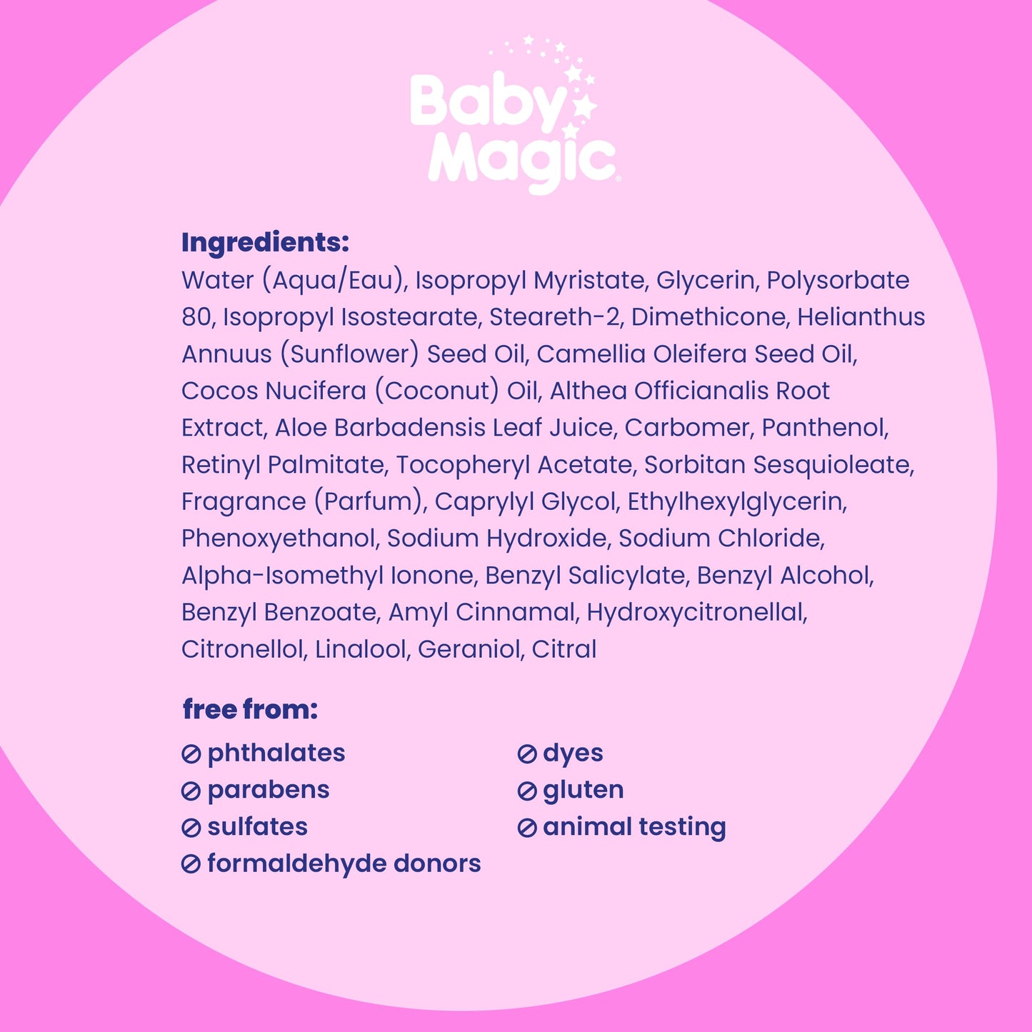 Baby Magic Creamy Baby Oil, 8.6 Oz