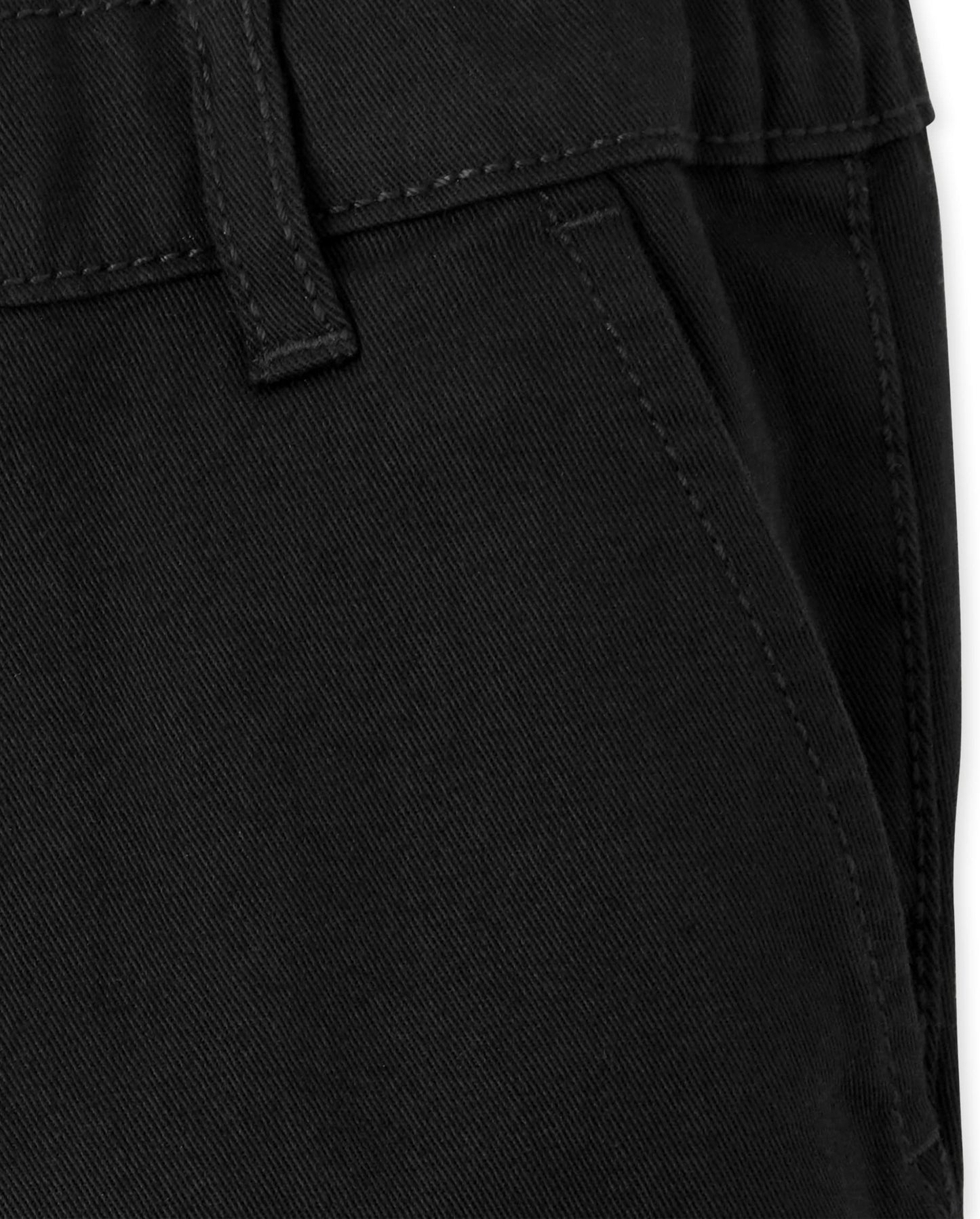 The Children'S Place Baby Boys' And Toddler Stretch Chino Pants, Black Single, 3T