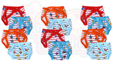 MomS Darling Cotton Nappies For New Born Baby 06 Months (Pack Of 6) | Cotton Baby Langot | Soft, Washable & Reusable Cloth Dia