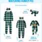The Children'S Place Baby Kids One Piece Family Matching, Holiday Pajama Sets, Fleece, Moose Plaid, Large