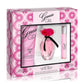 GUESS Girl Eau de Toilette 3 Piece Gift Set - Perfume Spray 3.4 Fl. Oz., Travel Spray 0.5 Fl. Oz., & Body Lotion 6.7 Fl. Oz.