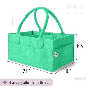 Mr. Pen- Baby Diaper Caddy Organizer, Green, Baby Organizer, Car Diaper Caddy, Baby Caddy Organizer, Portable Diaper Caddy, Diap