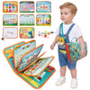 TUNJILOOL Montessori Toys for 3+ Year Old Boy & Girl Sensory Toddlers Busy Board Book Learning & Education Toys Birthday Gifts T