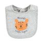 Hudson Baby Unisex Baby Cotton Bibs, Alphabet Animals, One Size