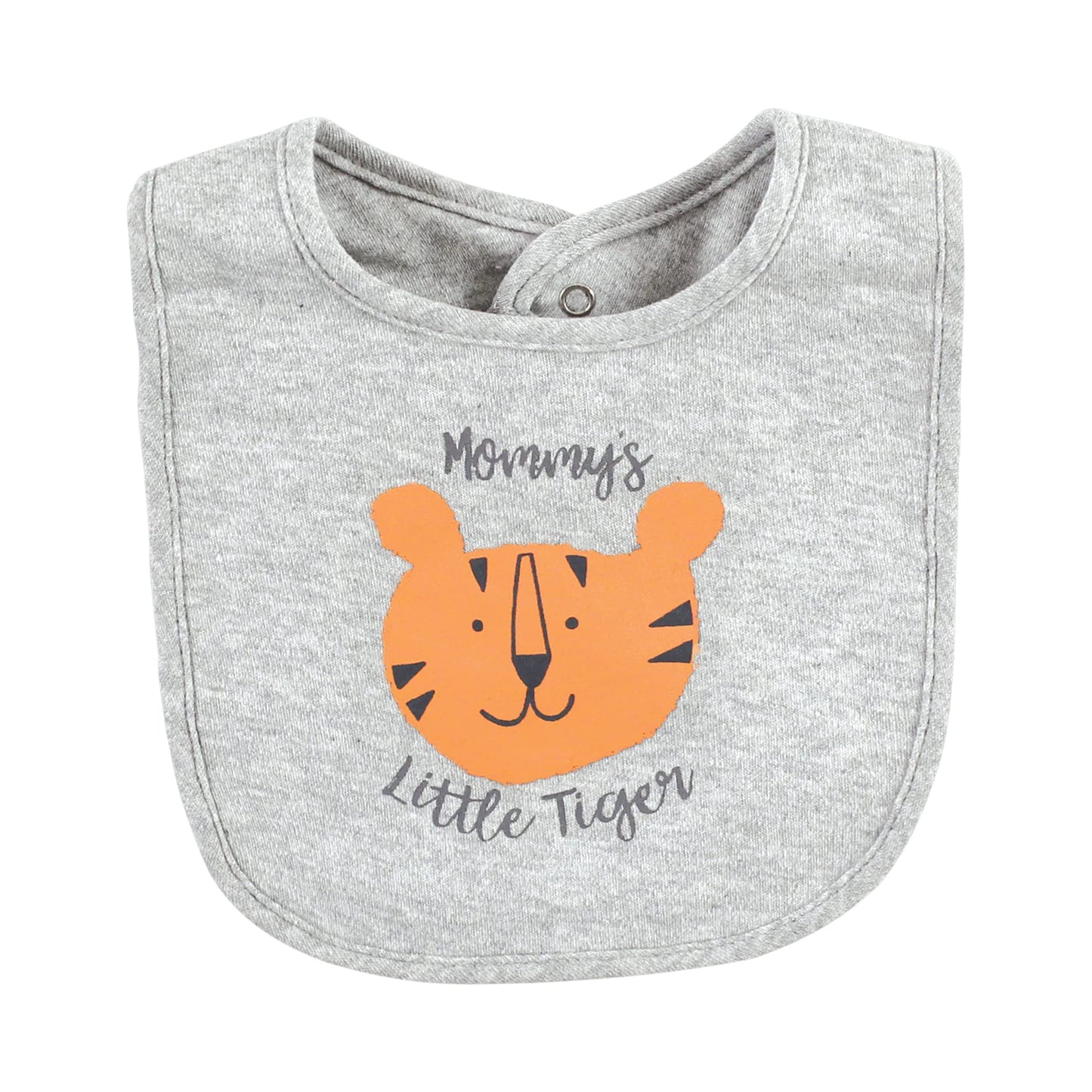 Hudson Baby Unisex Baby Cotton Bibs, Whaley Cute Girl, One Size