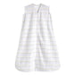 HALO Sleepsack Micro Fleece Wearable Blanket, TOG 1.0, Multi Stripe Grey, Large