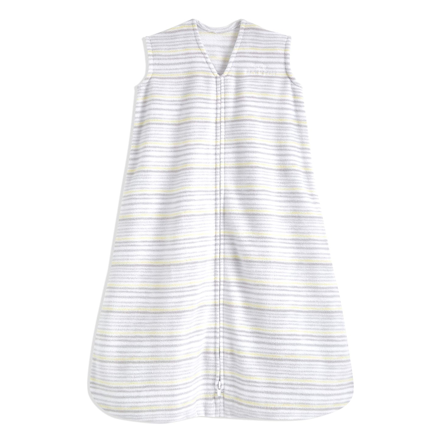 HALO Sleepsack Micro Fleece Wearable Blanket, TOG 1.0, Multi Stripe Grey, Large
