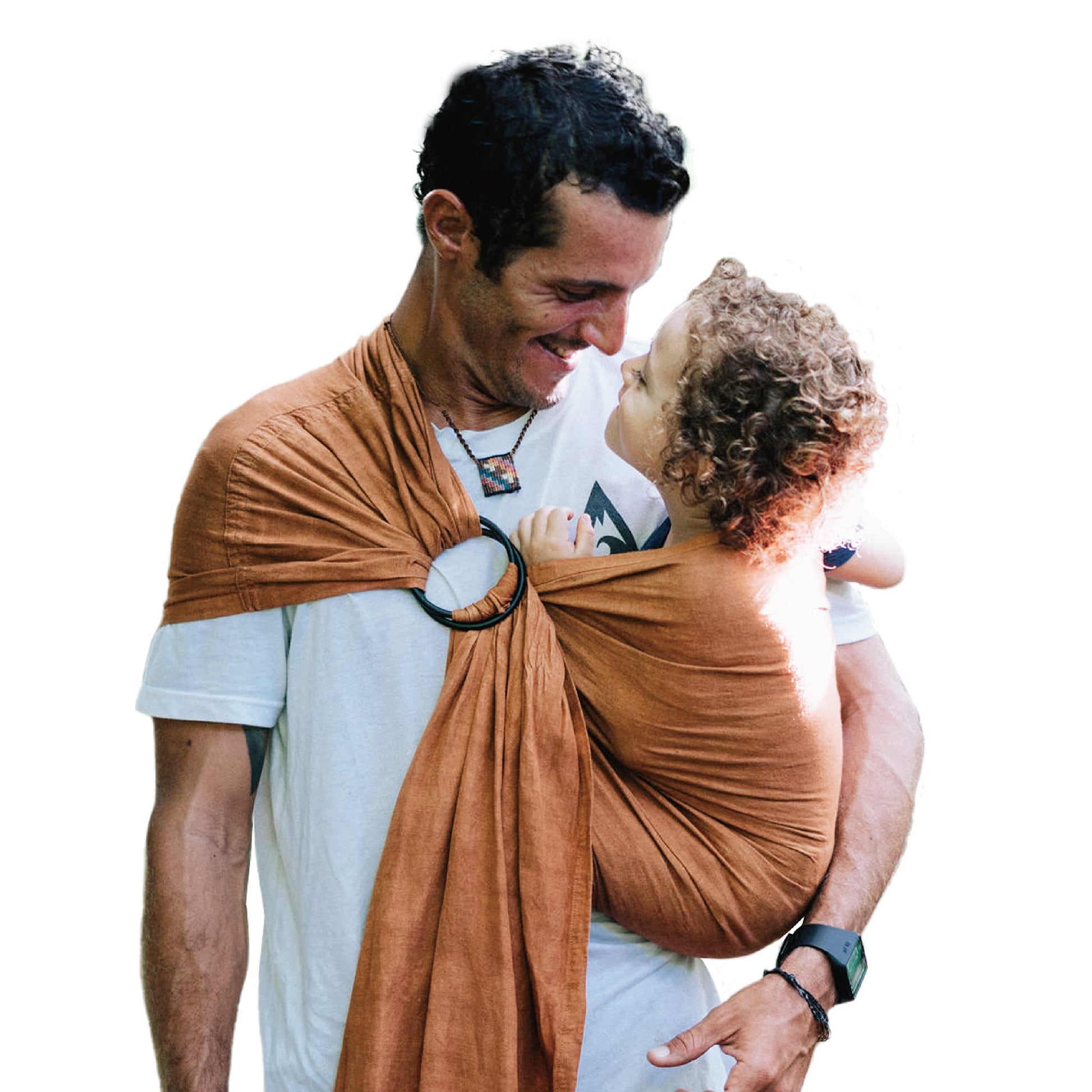 Nalakai Ring Sling Baby Carrier. Eco-Friendly, Soft Bamboo and Linen Baby Sling, Baby Wrap. Comfort, Style, and Giving Back - Ca