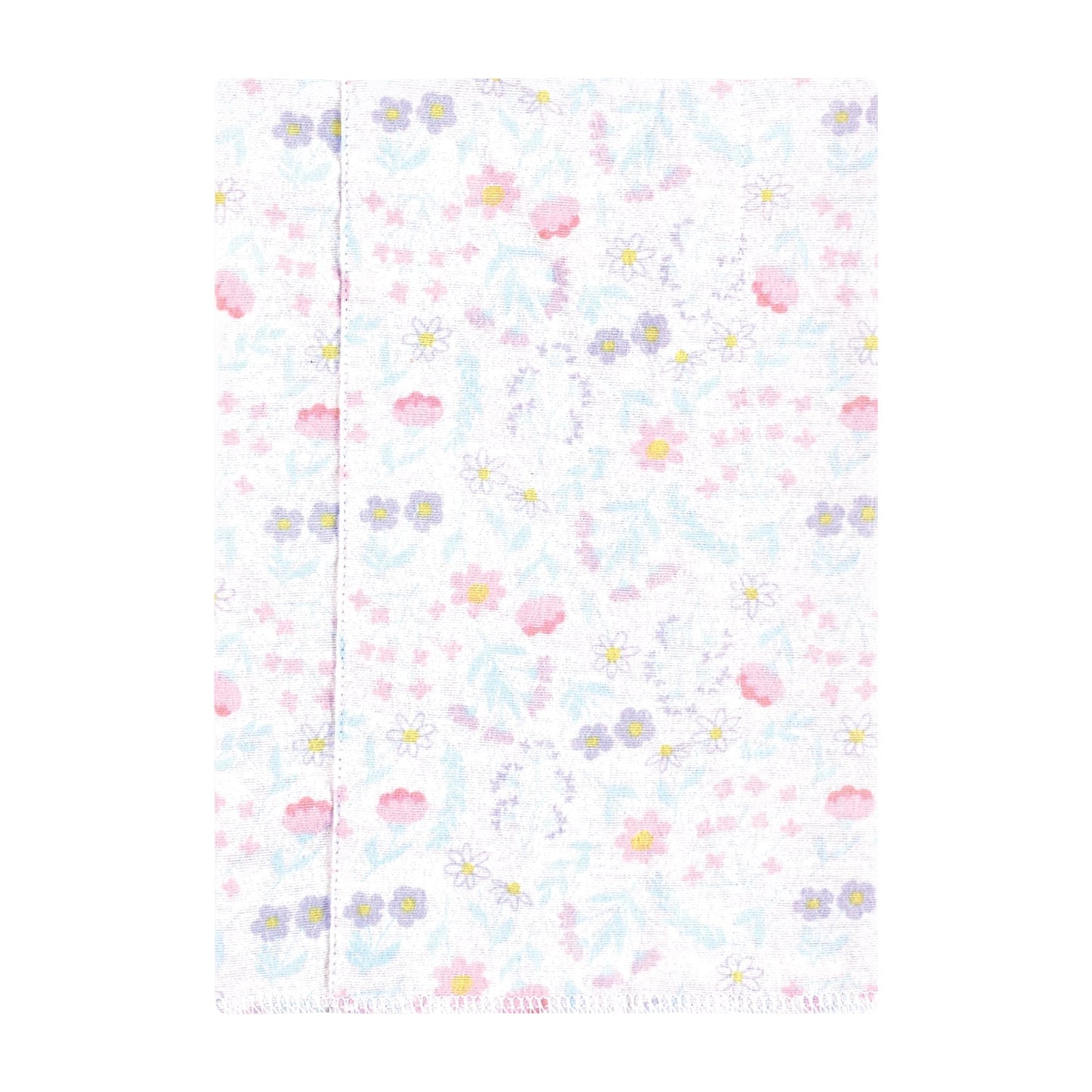 Hudson Baby Unisex Baby Cotton Flannel Burp Cloths, Garden Fairies, One Size