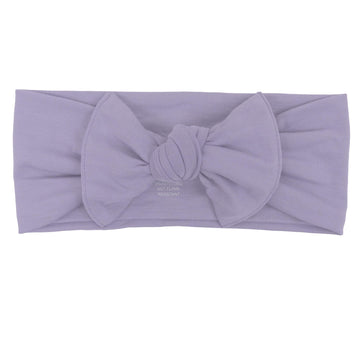 KYTE BABY Rayon Made From Bamboo Bow, (0-3 Months, Taro)