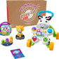 Fisher-Price Baby & Toddler Play Kit Lets Walk & Talk Gift Set, Developmental Toys & Activity Guide for Infants Ages 9+ Months