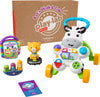 Fisher-Price Baby & Toddler Play Kit Lets Walk & Talk Gift Set, Developmental Toys & Activity Guide for Infants Ages 9+ Months