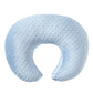 Queness Nursing Pillow Cover Breastfeeding Pillow Cases Minky Dot Slipcover (Skyblue)