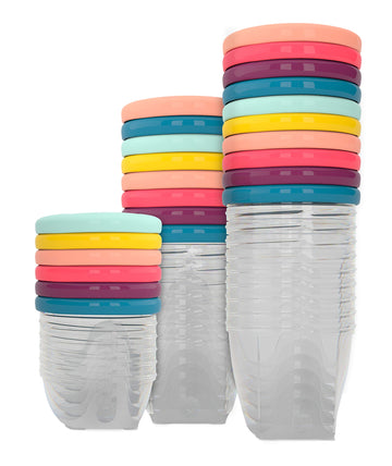 Babymoov Leak Proof Storage Bowls  Bpa Free Containers With Lids, Ideal To Store Baby Food Or Snacks For Toddlers (Pick Your Set