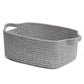Chicvita Storage Basket For Gifting, Small Woven Basket For Towels, Cute Basket For Baby, Nursery, Dog Basket, Decorative Rope B