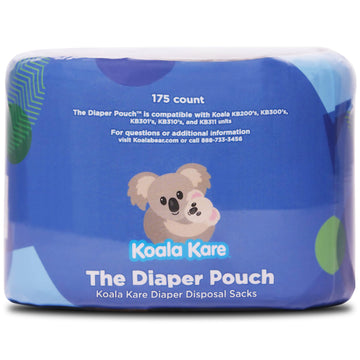 Koala Kare The Diaper Pouch - Diaper Disposal Sacks for Koala Baby Changing Stations, 175 Sacks per Cartridge, Model KB160-X6 (6