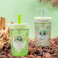 Zak Designs Star Wars The Mandalorian Kelso Toddler Cups For Travel or At Home, 15oz 2-Pack Durable Plastic Sippy Cups With Leak