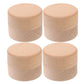MAGICLULU 4pcs Wooden Baby Tooth Holder Decorative Ring Box Small Trinket Boxes Wedding Engagement Gift Keepsake Holder for Ring